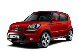 Эва-коврики на Kia Soul I 2008 - 2014