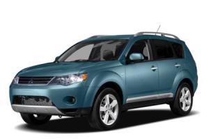 Эва-коврики на Mitsubishi Outlander II Левый Руль 2007-2012