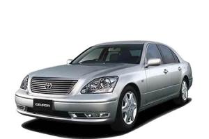 Эва-коврики на Toyota Celsior III Правый Руль Sedan 2000 - 2003