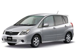 Эва-коврики на Toyota Corolla Spacio II Правый Руль 2001 - 2007